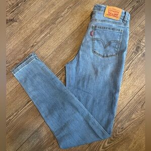 Boys high rise super skinny Levi’s size 14